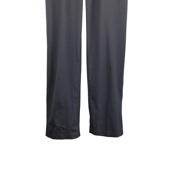 Haggar Mens 36x30 Premium Stretch Dress Pants Straight Fit Navy Polyester & Visc - Picture 4 of 6